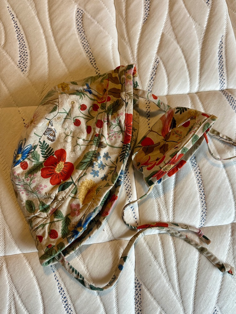 Hazel Village Childrens Garden Bucket Hat With Matching Doll Hat